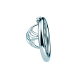 Mini Cell Steel Chastity Cage 1.02" size and shape | 3d-chastity