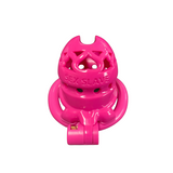 the Micro Dungeon: Resin Chastity Cage "Plus Edition" lock and ring | 3d-chastity