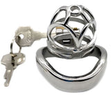 Small Prison Steel Chastity Device wearing | 3d-chastity