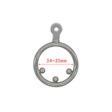 Stainless Steel Mamba Chastity Cage 1.42" wearing | 3d-chastity