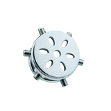 Micro Chastity Cage with Screws material finish close | 3d-chastity