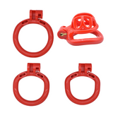 the Teeny Prison -Micro Chastity Cage full kit | 3d-chastity