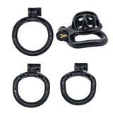 the Teeny Prison -Micro Chastity Cage lock and ring | 3d-chastity