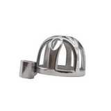the Virgin Prison Micro Steel Cage 1.26 InchChastity Cage Chastity Cage size and shape | 3d-chastity