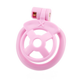 the X Chastity Cage: Flat Resin Chastity Cage main product | 3d-chastity