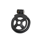 the X Chastity Cage: Flat Resin Chastity Cage size and shape | 3d-chastity