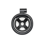 the X Chastity Cage: Flat Resin Chastity Cage front | 3d-chastity