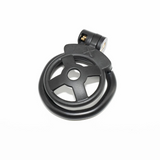 the X Chastity Cage: Flat Resin Chastity Cage material finish close | 3d-chastity