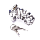 Long & Merciless Chastity Cage 2.28 Inch wearing | 3d-chastity