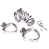 Long & Merciless Chastity Cage 2.28 Inch size and shape | 3d-chastity