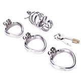 Long & Merciless Chastity Cage 2.28 Inch material finish close | 3d-chastity