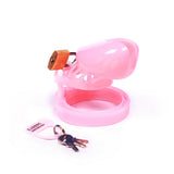 Pink Plastic Chastity Cage CB6000/CB6000S full kit | 3d-chastity