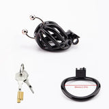 New Traction Chastity Cage size and shape | 3d-chastity
