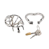 Metal Chastity Device 2.36 Inch Long size and shape | 3d-chastity