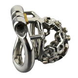 Nut Case Deluxe Chastity Cage 2.01 Inch Long wearing | 3d-chastity