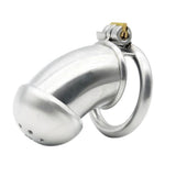 Metal Chastity Cage 1.80 Inch and 2.36 Inch Long wearing | 3d-chastity