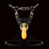 QUEEN'S Harness Chastity Cage full kit | 3d-chastity