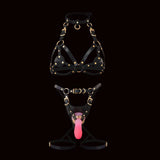 QUEEN'S Harness Chastity Cage product photo 11 of | 3d-chastity