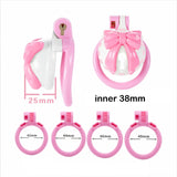 ABS Bell Bow Chastity Cage full kit | 3d-chastity