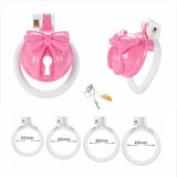 ABS Bell Bow Chastity Cage size and shape | 3d-chastity