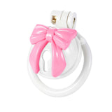 ABS Bell Bow Chastity Cage side | 3d-chastity