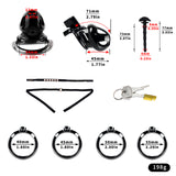 ABS Resin Chastity Lock full kit | 3d-chastity