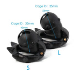 ABS Stab Prison Chastity Cage material finish close | 3d-chastity