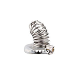 Abstinence Adjustable Metal Chastity Cage front | 3d-chastity