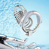 Abstinence Adjustable Metal Chastity Cage size and shape | 3d-chastity