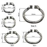 CHASTITY CAGE 1.97 Inch LONG size and shape | 3d-chastity