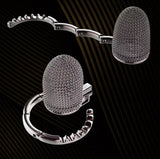 Adjustable Chainmail Chastity Cage front | 3d-chastity