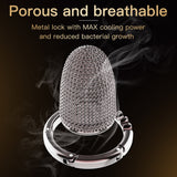 Adjustable Chainmail Chastity Cage material finish close | 3d-chastity