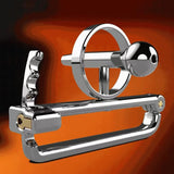 Adjustable Chastity Cage with Horse-eye Bars material finish close | 3d-chastity