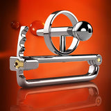 Adjustable Chastity Cage with Horse-eye Bars side | 3d-chastity