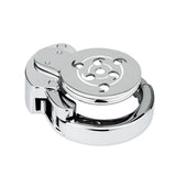Adjustable Flat Chastity Cage front | 3d-chastity