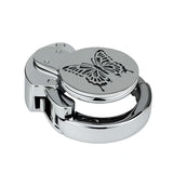 Adjustable Flat Chastity Cage material finish close | 3d-chastity