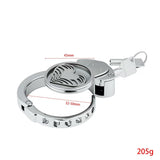 Adjustable Flat Chastity Cage wearing | 3d-chastity