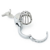 Adjustable Small Cone Chastity Cage wearing | 3d-chastity