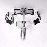 Adjustable Male Chastity Belt side | 3d-chastity