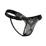 Adjustable Tightness Chastity Belt for Women front | 3d-chastity
