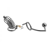 Ultra-complete Chastity Cage with Anal Insertion size and shape | 3d-chastity
