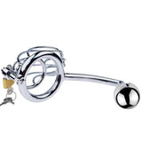 Anal Hook Set Ring Hook Banana Chastity Device size and shape | 3d-chastity