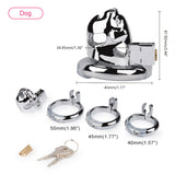 Animal Chastity Cage front | 3d-chastity