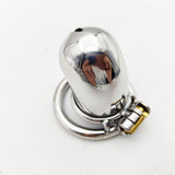 Anti-Escape Metal Chastity Cage front | 3d-chastity