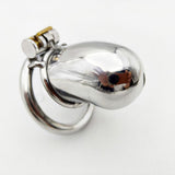Anti-Escape Metal Chastity Cage lock and ring | 3d-chastity