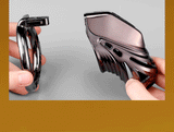 Electric Eel Estim Play Chastity Cage product photo 11 of | 3d-chastity