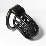 Honeycomb Cobra Chastity Device With 4 Ring - 3d-chastity