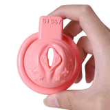 Sissy 3D Printed BDSM Chastity Device lock and ring | 3d-chastity