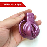 BDSM Vaginal Chastity Cage lock and ring | 3d-chastity