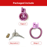 BDSM Vaginal Chastity Cage wearing | 3d-chastity